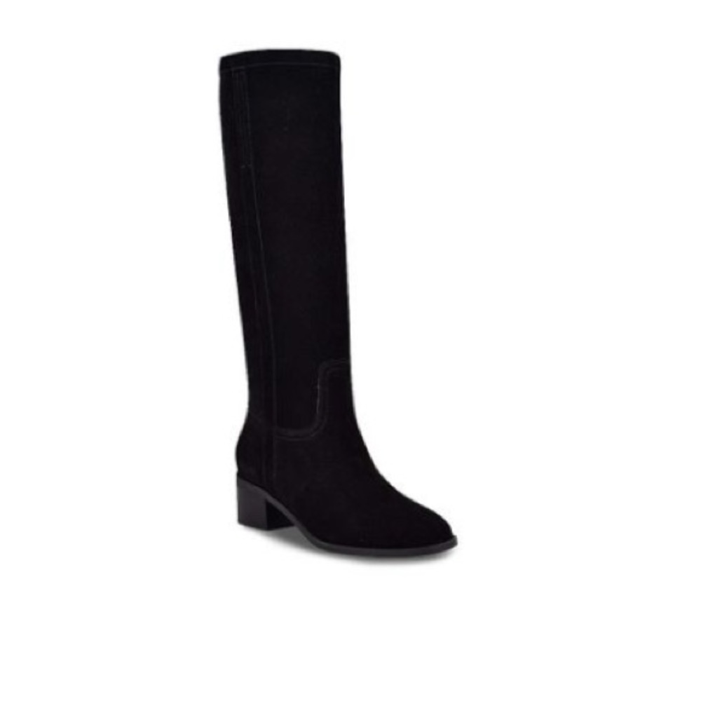 Marc Fisher Black Suede Impulsa Boots